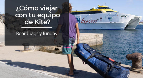 Boardbags, tu solución para viajar con el equipo completo de kitesurf sin deteriorarlo