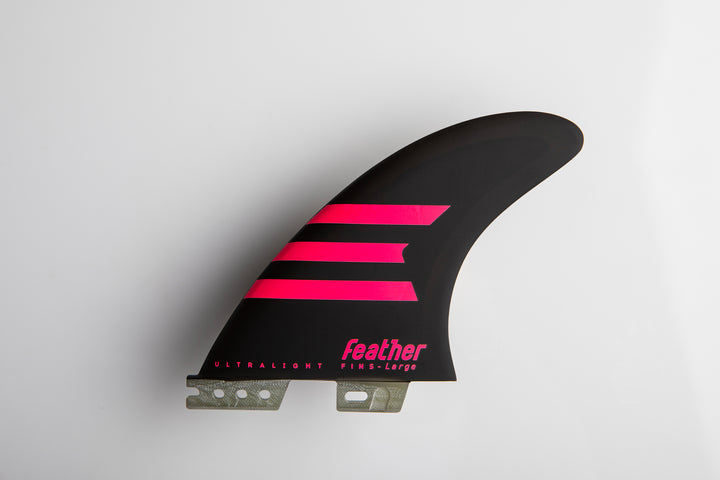 Feather Fins Ultralight Click Tab HC Black