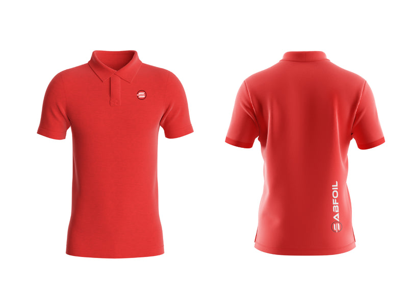 Red Sabfoil Polo - size M