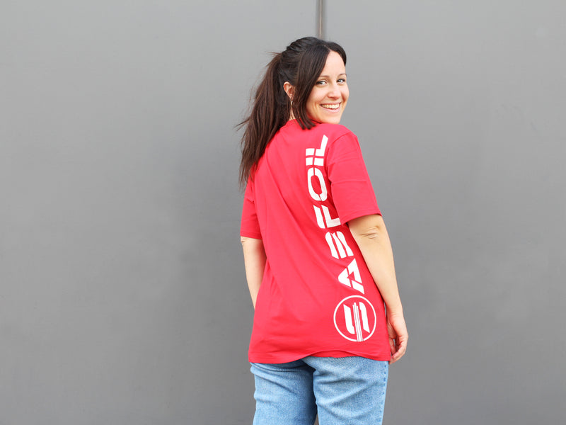 Red Sabfoil T-shirt - size M