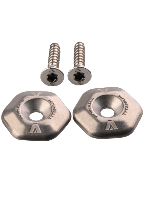 ARMSTRONG - Titanium washer and footstrap screw set