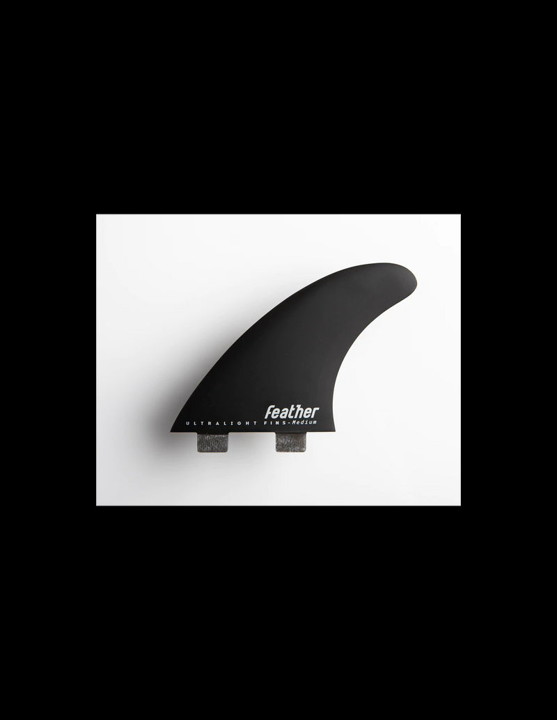 Feather Fins Ultralight Dual Tab Black S-M-L