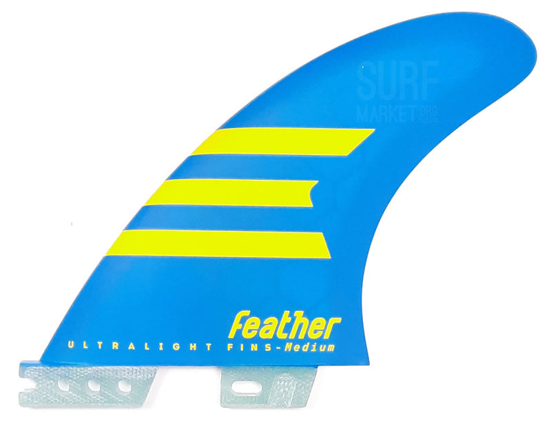 Feather Fins Ultralight Click Tab HC Blue