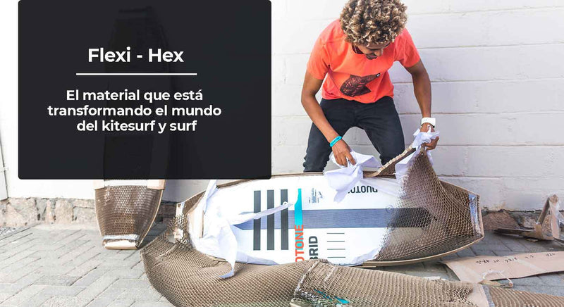 Flexi-Hex el material que está revolucionando el mundo del kitesurf y surf