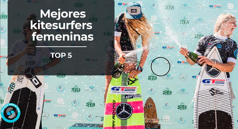 Las mejores riders de kitesurf femeninas | Top 5 mujeres kitesurfers