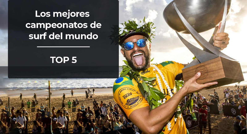 Los mejores campeonatos de surf del mundo ¡Campeonatos internacionales y españoles!
