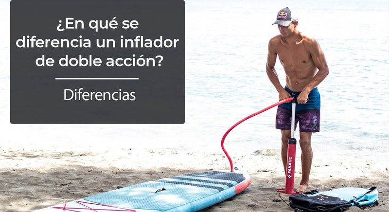¿En qué se diferencia un inflador de doble acción? | Diferencias entre un inflador de doble acción y uno normal