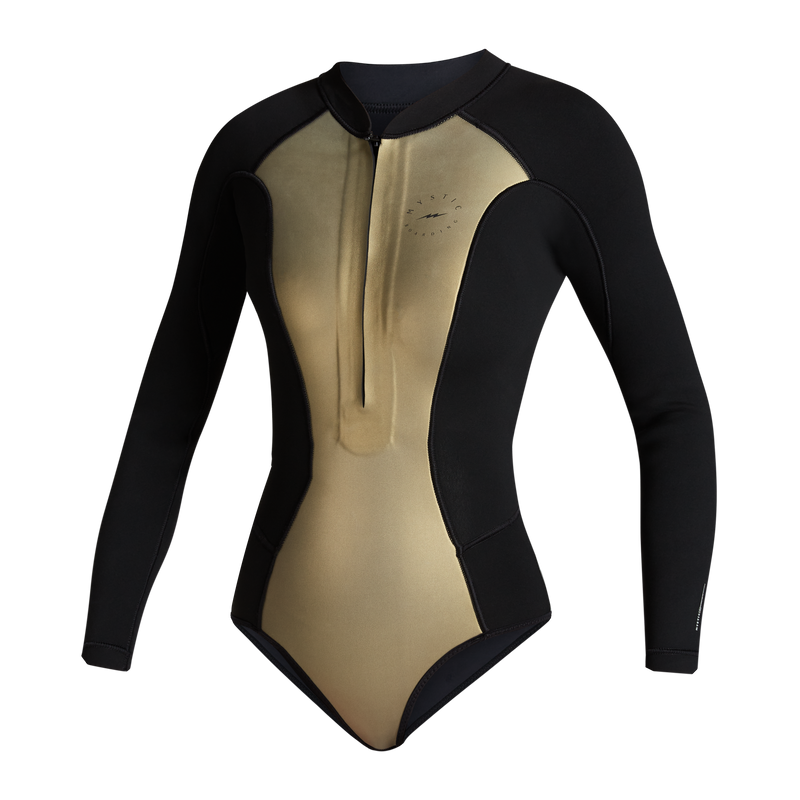 MYSTIC Sway Longarm Super Shorty 2/2mm Fzip Women 'Black Serie' 2022