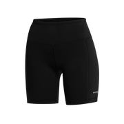 Mystic Lunar Neoprene Biker Shorts da donna, colore nero