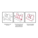 Mystic Car Seat Roll Cover Triple