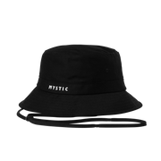 Cappello da pescatore ad asciugatura rapida Mystic Quickdry Bucket Hat, colore Black, vista frontale