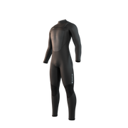 Mystic Brand Fullsuit 3/2mm Fzip Flatlock men's wetsuit in black
