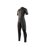 Muta Mystic Brand Shortarm 3/2mm Bzip Flatlock uomo, colore nero