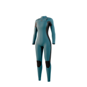 Muta Mystic Haven Fullsuit 4/3mm Double Fzip da donna, verde acqua