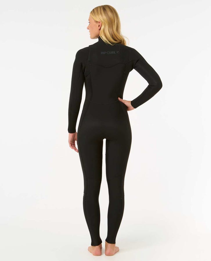 RIP CURL Dawn Patrol 4/3 Chest Zip Steamer Mujer