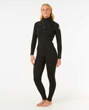 RIP CURL Dawn Patrol 4/3 Chest Zip Steamer Mujer