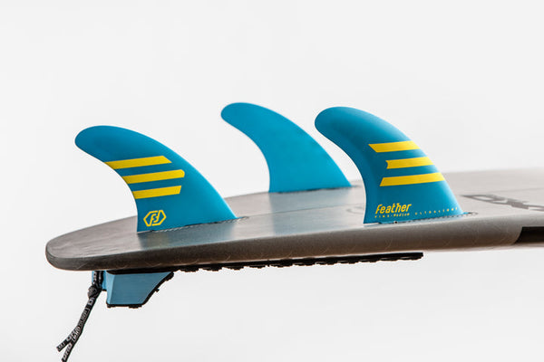 Feather Fins Ultralight Click Tab HC Blue