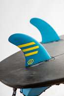 Feather Fins Ultralight Click Tab HC Blue