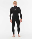 RIP CURL Neopreno con cremallera frontal Flashbomb 4/3
