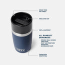 YETI Rambler® 8 oz (236 ml) Travel Bottle