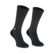 Calze da MTB ION Socks Bike Long nere, vista frontale