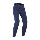 Pantalon de vélo ION GRDXKN® Scrub Select unisexe 2026 bleu nuit (727 midnight), vue de face (femme)