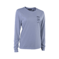 Maillot à manches longues ION S_Ionic LS DR femme 2025 en bleu clair (726 misty-blue), vue de face
