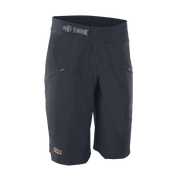 Short de vélo ION Scrub unisexe 2026 en noir (900 black), vue de face (homme)