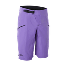 Short de vélo ION Scrub unisexe 2026 en lilas (067 lilac-petals), vue de face (homme)