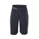 Short de vélo ION Scrub unisexe 2026 en noir (900 black), autre vue de face (femme)