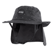 Black ION Beach Hat with detachable neck protector