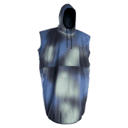 Men's ION Select poncho in blue-gradient, front view