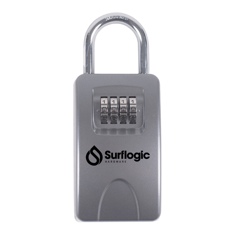 Surflogic Candado Guarda Llaves Maxi Plata