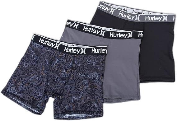 Hurley 3Pk Mens Regrind Fashion Boxer
