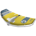 Wing Cabrinha AER 2025 colore C1: tessuto giallo e grigio con bordo d'attacco bianco