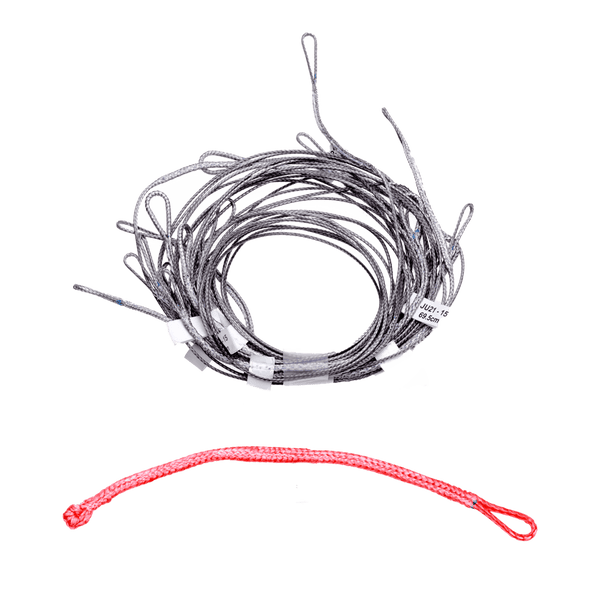 Duotone Front Bridle Juice set left/red 2021
