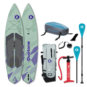 Pack Premium de SUP gonflable Duotone Blitz Air SLS (FAS ed.) avec siège de kayak et accessoires