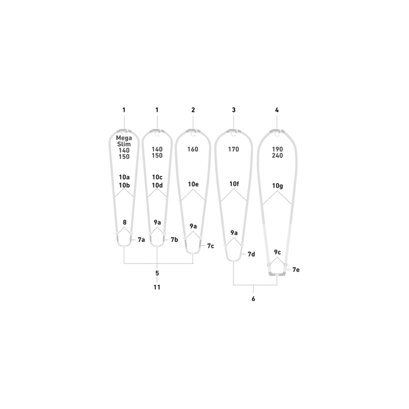 Duotone Double Pin.Lock (2pcs) (SS22) 2022