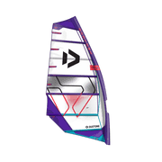 Vela da windsurf Duotone S_Pace color bianco e viola