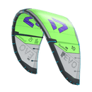 Duotone Evo SLS 2027 kite in light-lime/gray