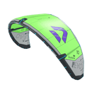 Duotone Evo SLS 2027 light-lime/gray, three-quarter side view