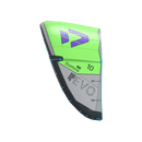 Duotone Evo SLS 2027 light-lime/gray, side view from the other side