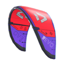 Duotone Evo SLS 2027 kite in red/purple