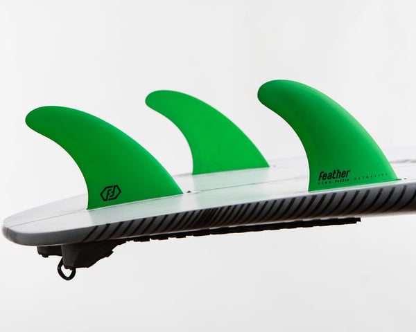 Feather Fins Ultralight Single Tab Green S-M-L