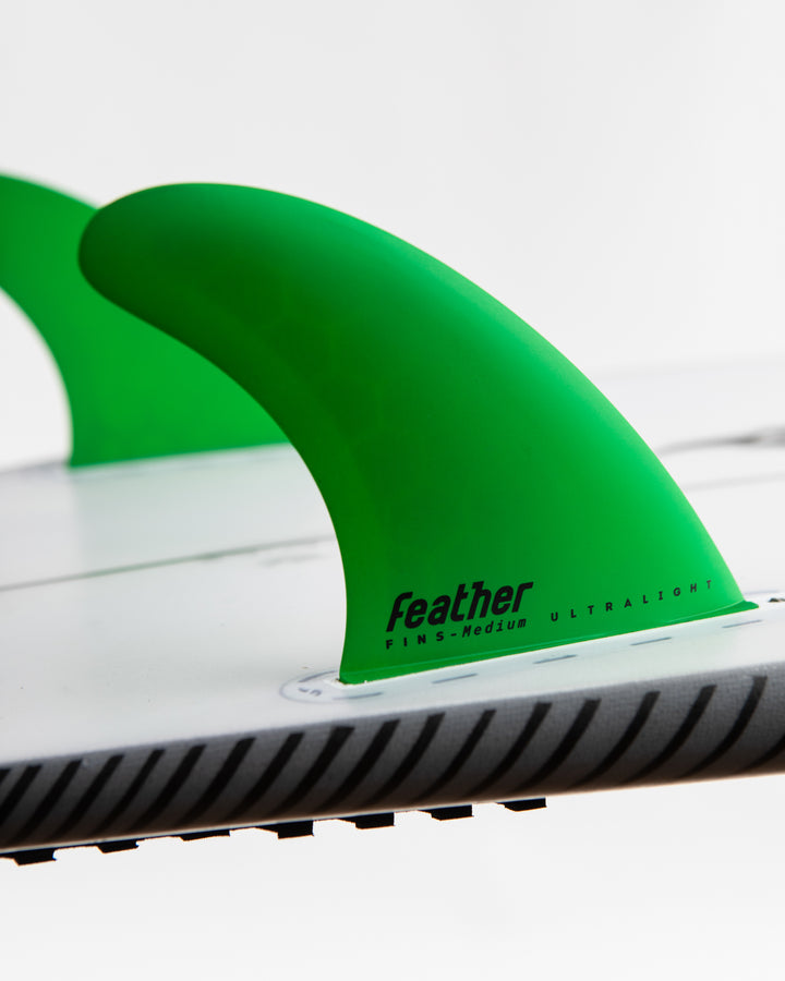 Feather Fins Ultralight Single Tab Green S-M-L