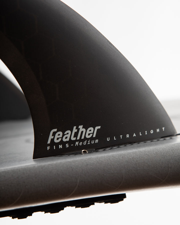 Feather Fins Ultralight Dual Tab Black S-M-L