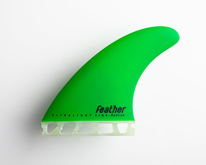 Feather Fins Ultralight Single Tab Green S-M-L
