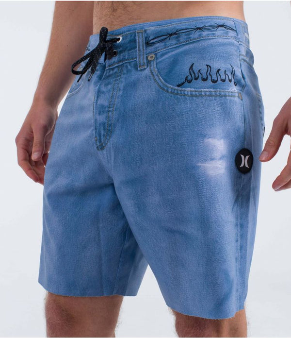 Hurley Boardshort 18" hombre - Phantom eco denim