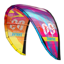 Cometa Harlem Thrive V2 2027 vista desde la derecha, diseño en rosa, naranja, amarillo y azul
