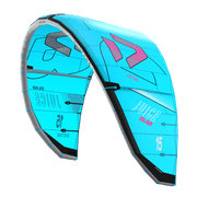 Kite Duotone Juice D/LAB 2026 coloris turquoise et gris, vue principale